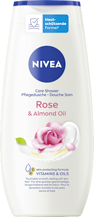 Douchegel met rozen- en amandelolie, 250 ml