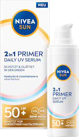 Sun Fluid 2-in-1 primer en UV-serum, SPF 50+, 30 ml