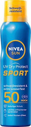 Zonnespray Aerosol UV Dry Protect Sport, SPF 50, 200 ml