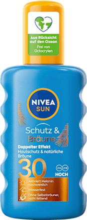 Zonnebrandspray Bescherming &amp; Bruining SPF 30 + gratis Mini Bescherming &amp; Verzorging SPF 30, 200 ml