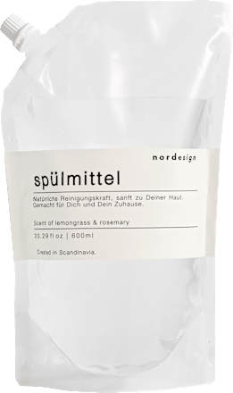 Afwasmiddel met natuurlijke reinigingskracht navulverpakking, 600 ml
