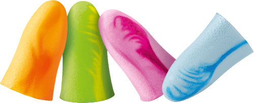 Kleur oordopjes, 8 stuks