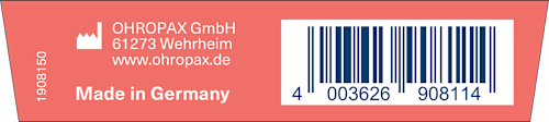 Kleur oordopjes, 8 stuks
