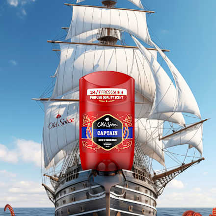 Deodorant stick Captain, 50 ml