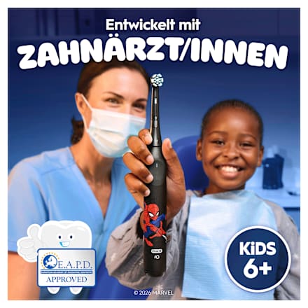 Elektrische tandenborstel iO Kids Spiderman met reisetui, vanaf 6 jaar, 1 st.