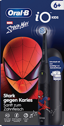 Elektrische tandenborstel iO Kids Spiderman met reisetui, vanaf 6 jaar, 1 st.
