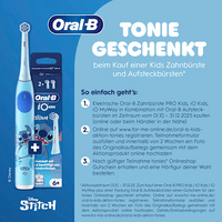 Elektrische tandenborstel kinderen iO Stitch met reisetui, vanaf 6 jaar, 1 st.