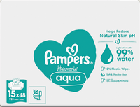 Harmonie Aqua vochtige doekjes (15x48 stuks), 720 stuks