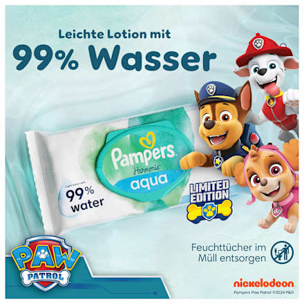 Vochtige doekjes Harmonie Aqua Paw Patrol (15x48 stuks), 720 stuks