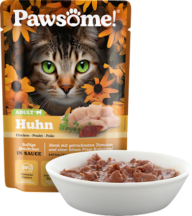 Nat kattenvoer met kip, volwassen, 85 g