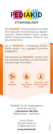 Vitaminbuddy 17 Vitaminen &amp; Sporenelementen, 125 ml