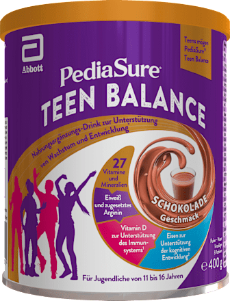 Shake Teen Balance Chocolade, 400 g