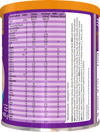 Shake Teen Balance Vanille, 400 g