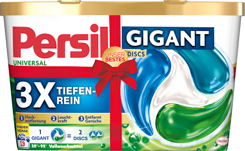 Universele Gigant Discs wasmiddel voor intensief gebruik, 13 Wl