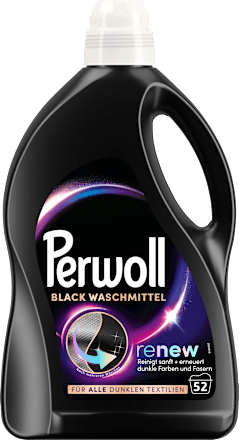 Wasmiddel Renew Zwart, 52 Wl