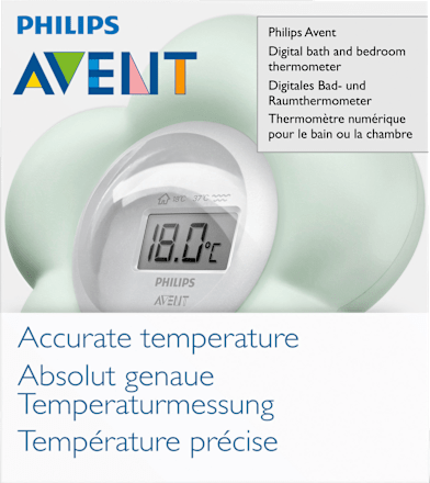 Babykamer- en badthermometer digitaal, 1 st.