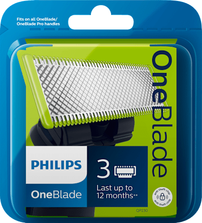 Scheermesjes, OneBlade QP230/50, 3 stuks