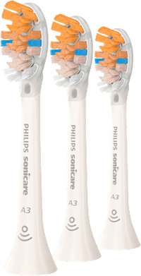Aufsteckbürsten A3 Premium All-in weiß, 3 St