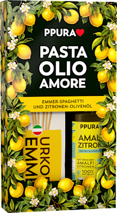 Geschenkset spaghetti + olijfolie 2-delig, 1 stuk