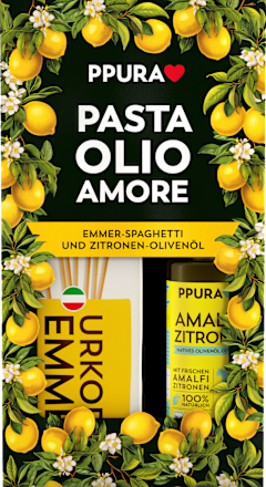 Geschenkset spaghetti + olijfolie 2-delig, 1 stuk
