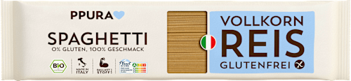 Pasta, spaghetti van volkoren rijst, glutenvrij, 400 g