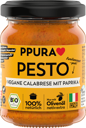 Pesto, Calabrese met paprika, veganistisch, 120 g