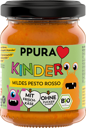 Pesto, Rosso mild voor kinderen, 120 g