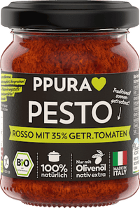 Pesto, Rosso met 35% gedroogde tomaten, 120 g