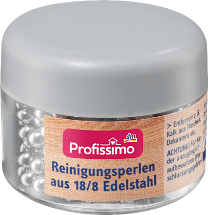 Reinigingsparels roestvrij staal, 1 stuk