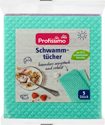 Sponsdoeken, 5 stuks