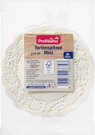 Mini taartrandjes, 24 stuks