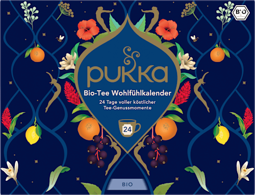 Adventskalender 2025, Biologische thee-welzijnskalender (24 theezakjes), 1 st.