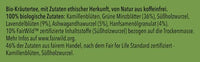 Kruidenthee "Peace" met groene munt, ashwagandha en hennepolie (20 theezakjes), 30 g