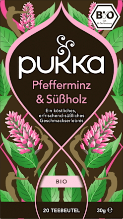 Kruidenthee Pepermunt &amp; Zoethout (20 zakjes), 30 g