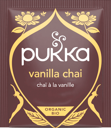 Kruidenthee "Vanilla Chai" met kaneel, gember &amp; vanille (20 theezakjes), 40 g