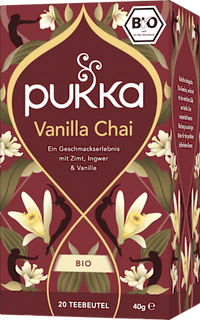 Kruidenthee "Vanilla Chai" met kaneel, gember &amp; vanille (20 theezakjes), 40 g