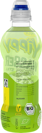 Frisdrank, water met appel, 330 ml WEGWERP