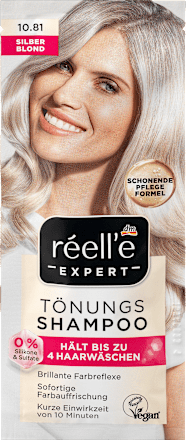 Tinting Shampoo 10.81 Zilverblond, 25 ml