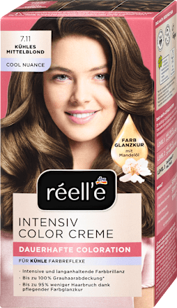 Haarkleur 7.11 Koel Medium Blond, 1 st
