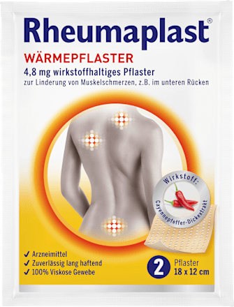 Warmtepleisters, 2 stuks