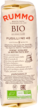 Pasta, Fusilli van tarwe, nr. 48, 500 g