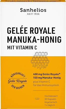 Gelée Royale Kapseln mit Manuka-Honig, 30 St