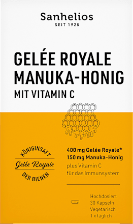 Gelée Royale Kapseln mit Manuka-Honig, 30 St
