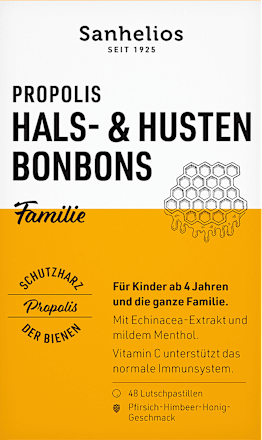 Keel- en hoestdruppels Familie 48 stuks, 120 g
