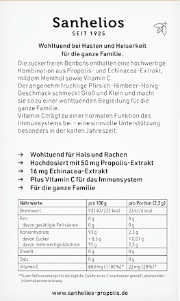 Keel- en hoestdruppels Familie 48 stuks, 120 g