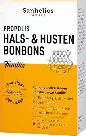Keel- en hoestdruppels Familie 48 stuks, 120 g