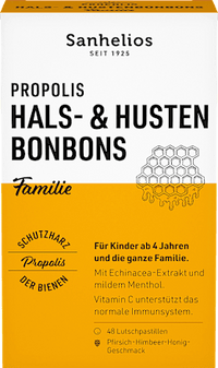 Keel- en hoestdruppels Familie 48 stuks, 120 g