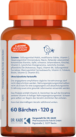 Multivitaminebeertjes 60 stuks, 120 g