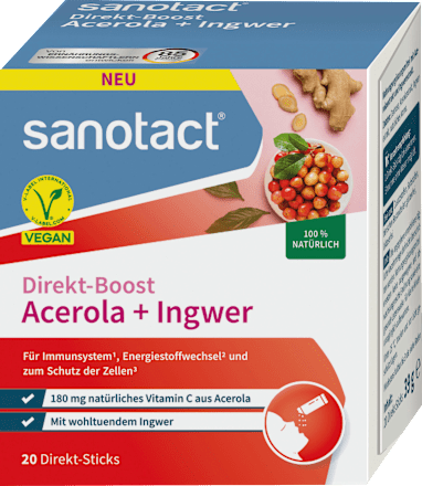 Acerola &amp; Gembersticks, 20 stuks, 39 g