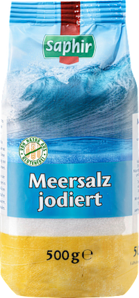 Zeezout, gejodeerd, 500 g